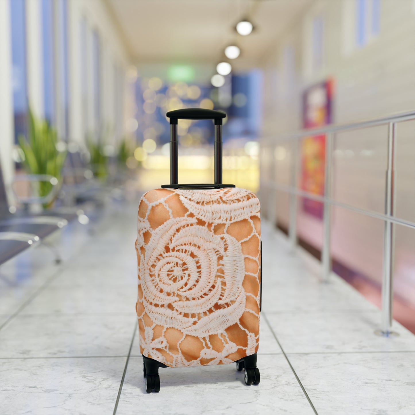Luggage Cover – Vintage Veil