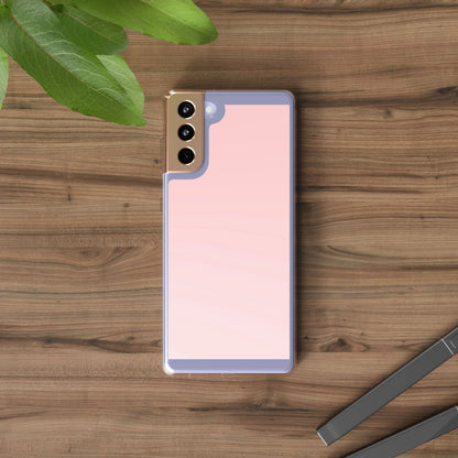 Clear Phone Case – Soft Blush