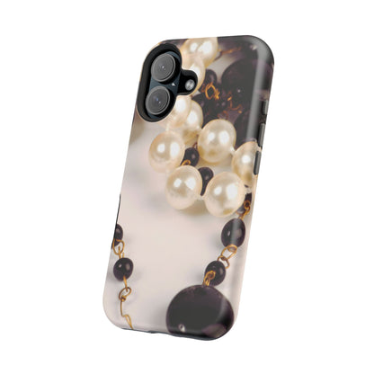 Wireless-Charging Compatible Case – Noir Pearl