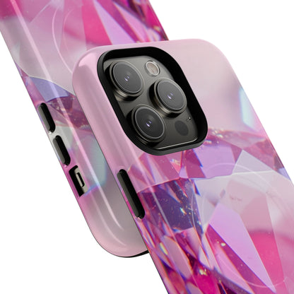 Protective Magnetic Phone Case – Pink Ice