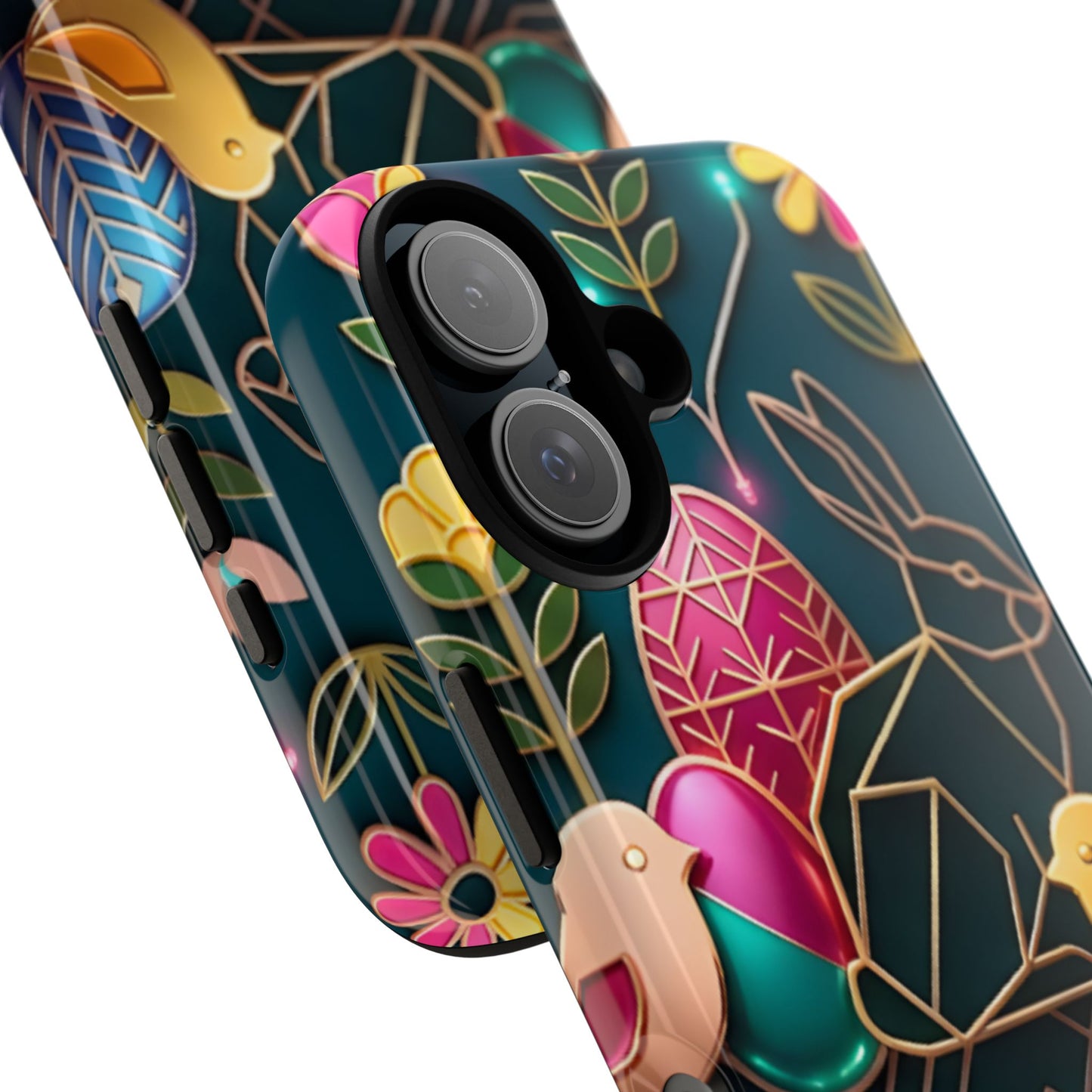 Protective Phone Case – Jeweled Garden