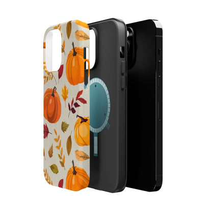 Wireless-Charging Compatible Case – Falling for Pumpkin
