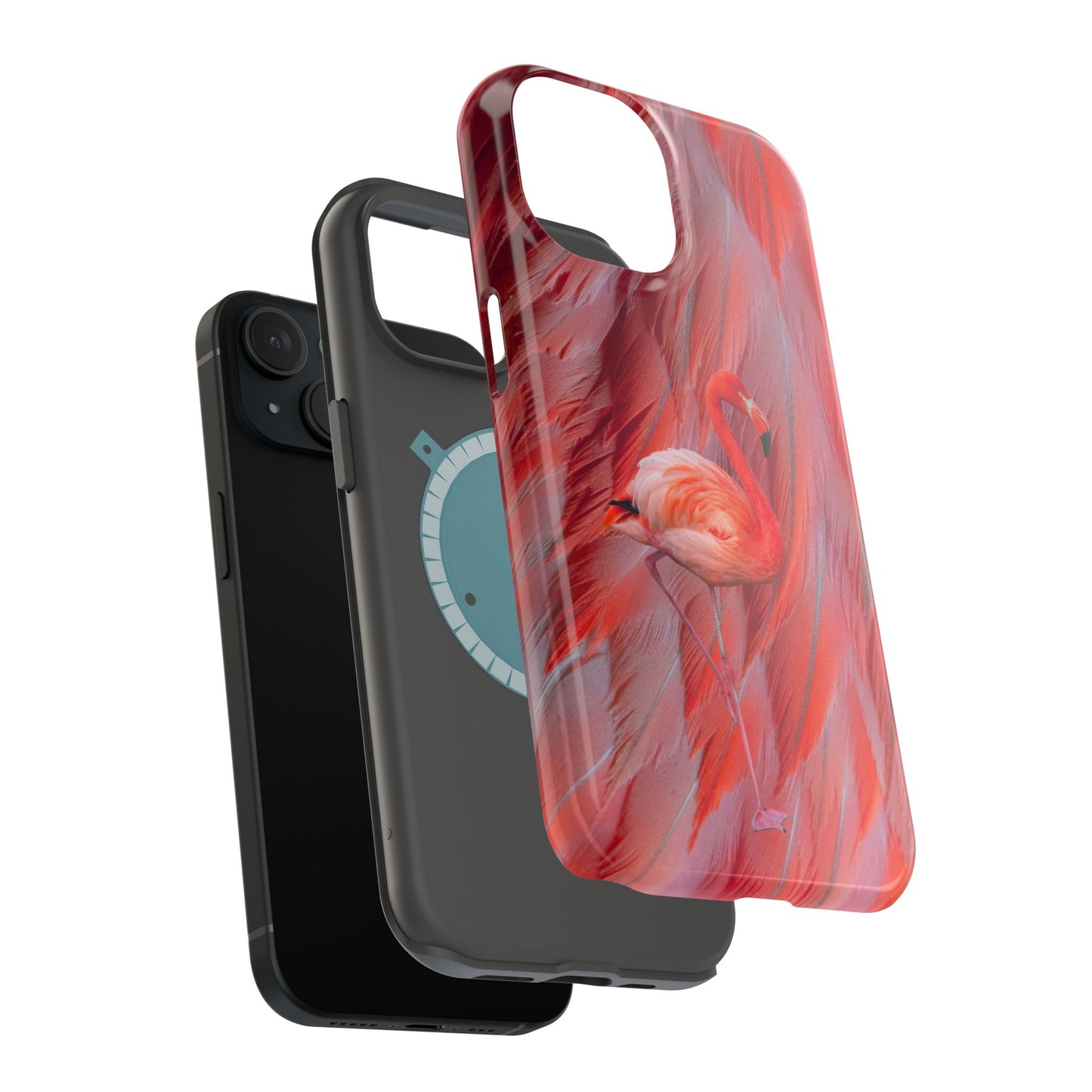 Wireless-Charging Compatible Case – Scarlet Plume