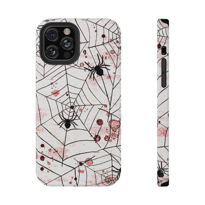 Impact-Resistant Phone Case – Blood Web