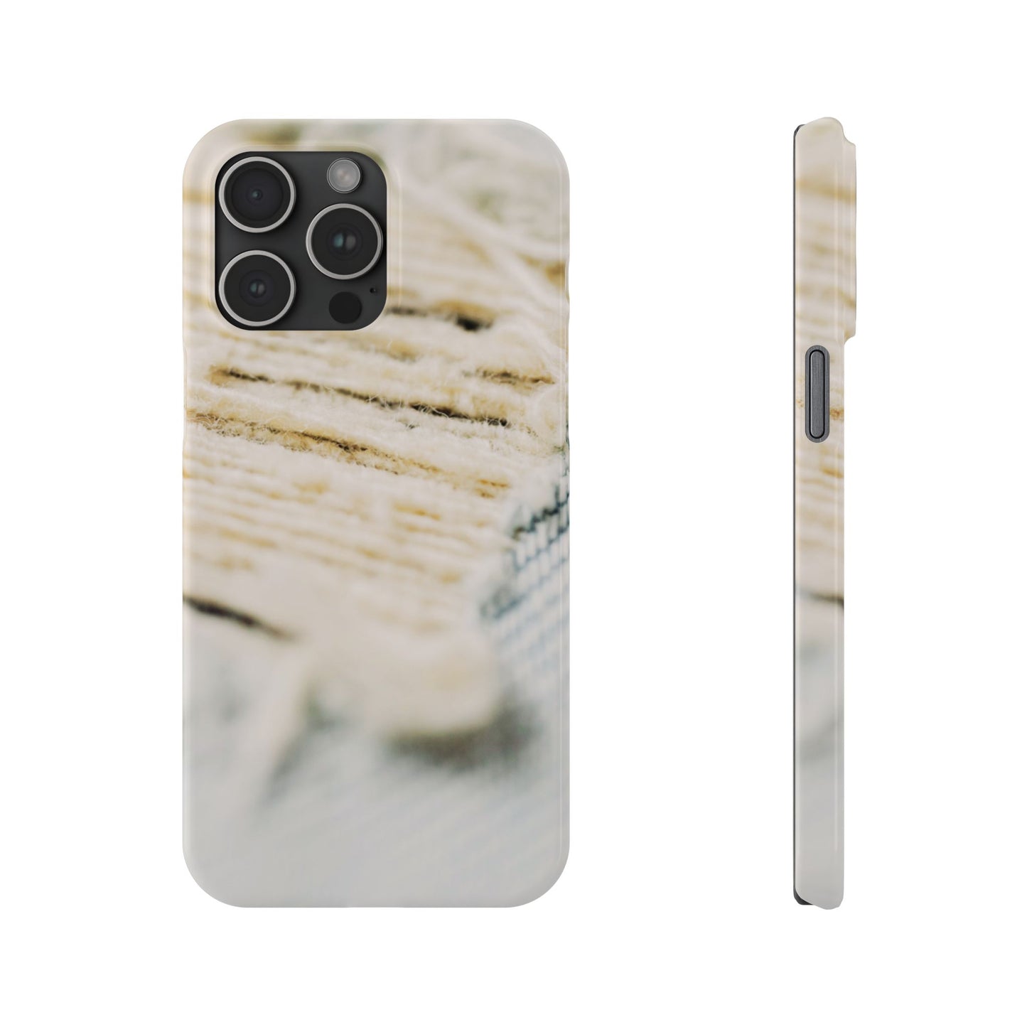 Slim Phone Case – Woven Warmth