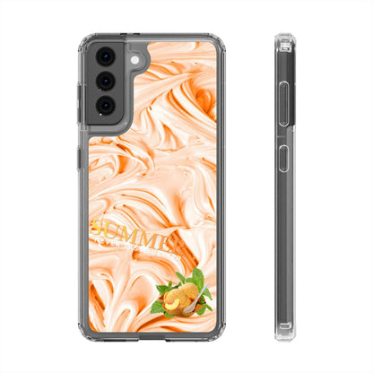 Clear Phone Case – Peach Sorbet