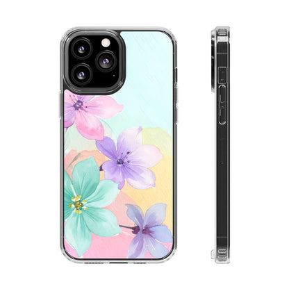 Clear Phone Case – Water Petal