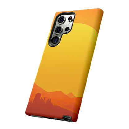 Protective Phone Case – Desert Sunrise