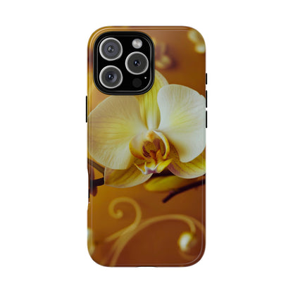 Protective Phone Case – Amber Orchid