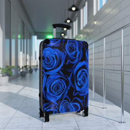 Hardshell Suitcase – Midnight Bloom