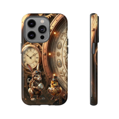 Protective Phone Case – Clockwork Cottontail