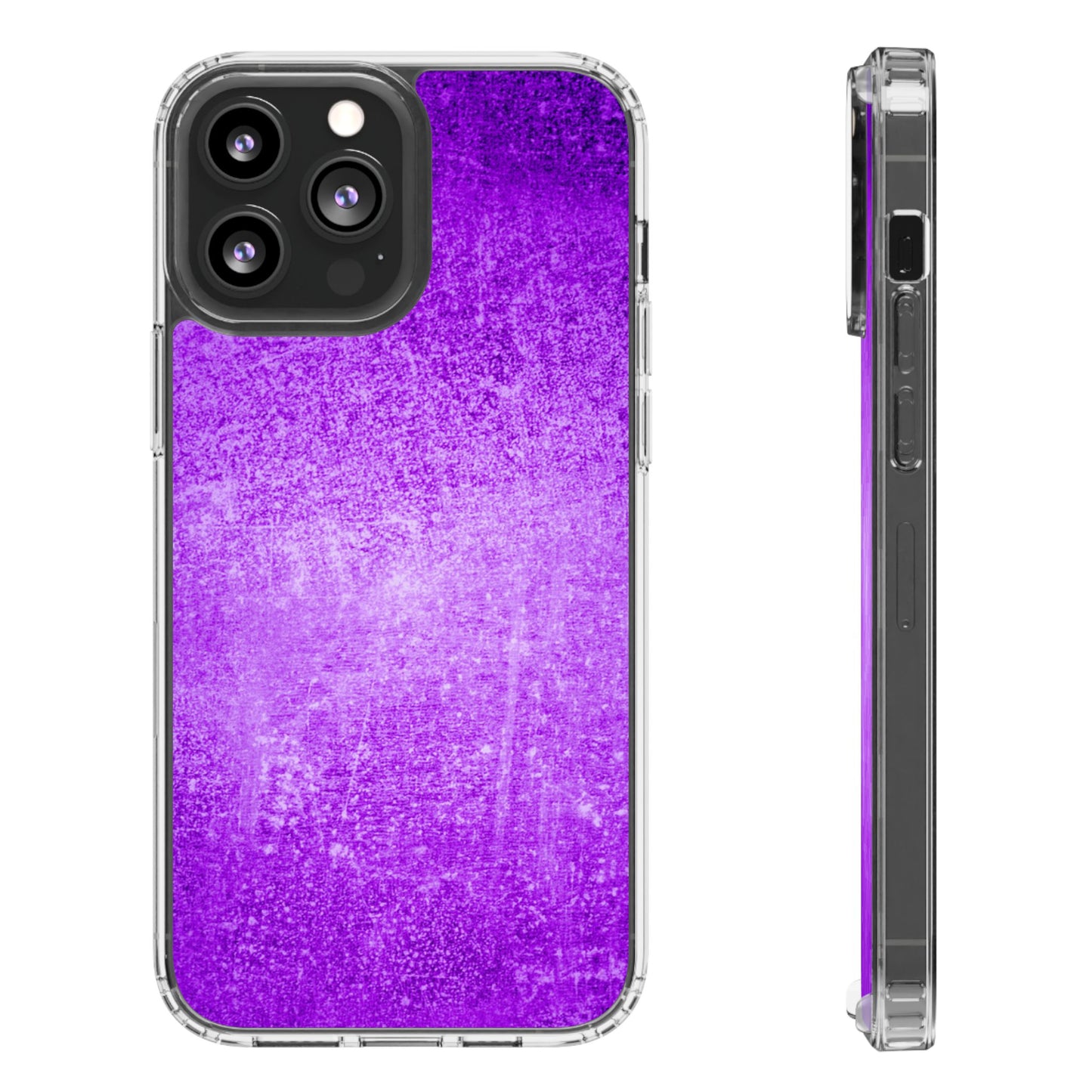 Clear Phone Case – Violet Voltage
