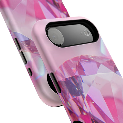Impact-Resistant Phone Case – Pink Ice