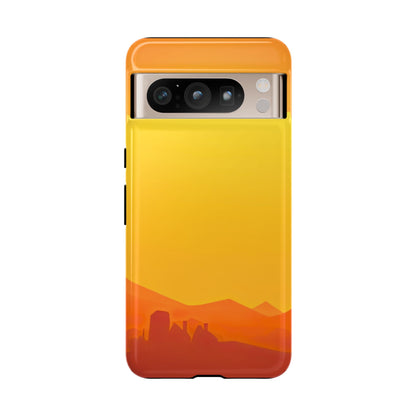 Protective Phone Case – Desert Sunrise