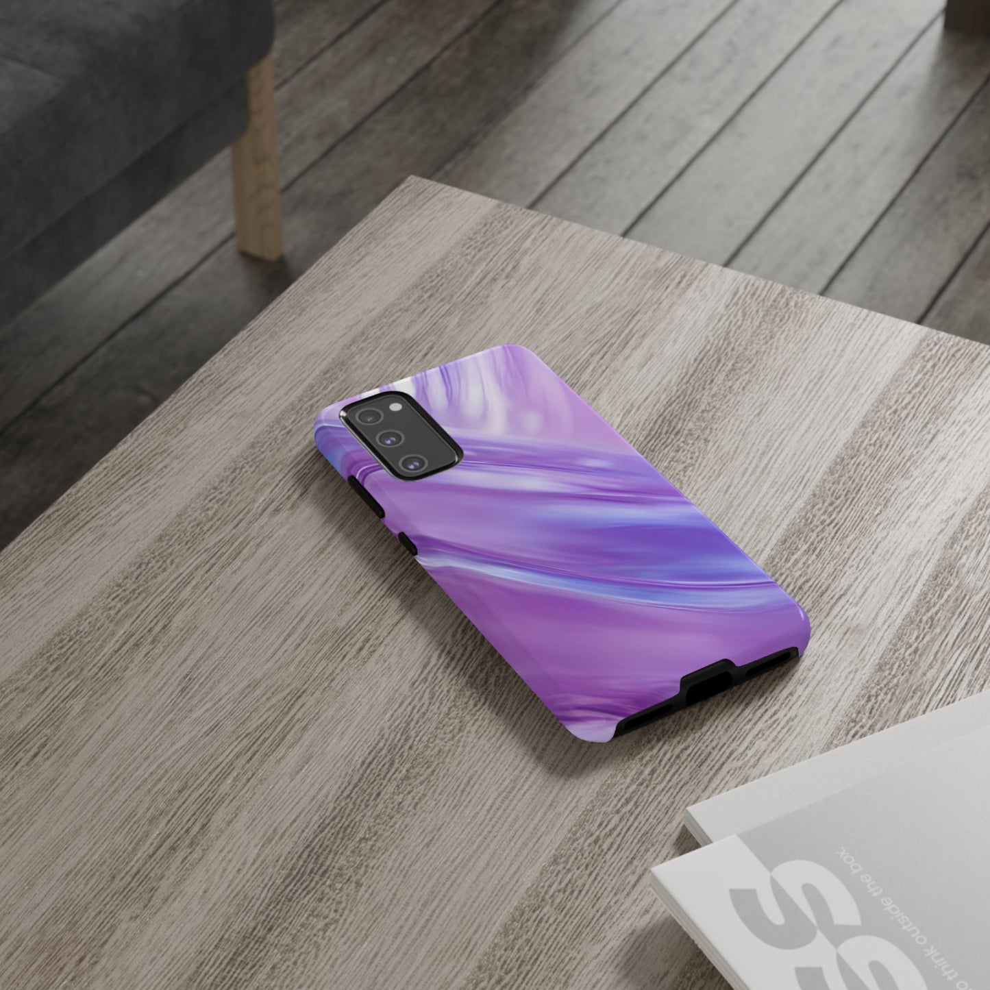 Protective Phone Case – Lavender Wave