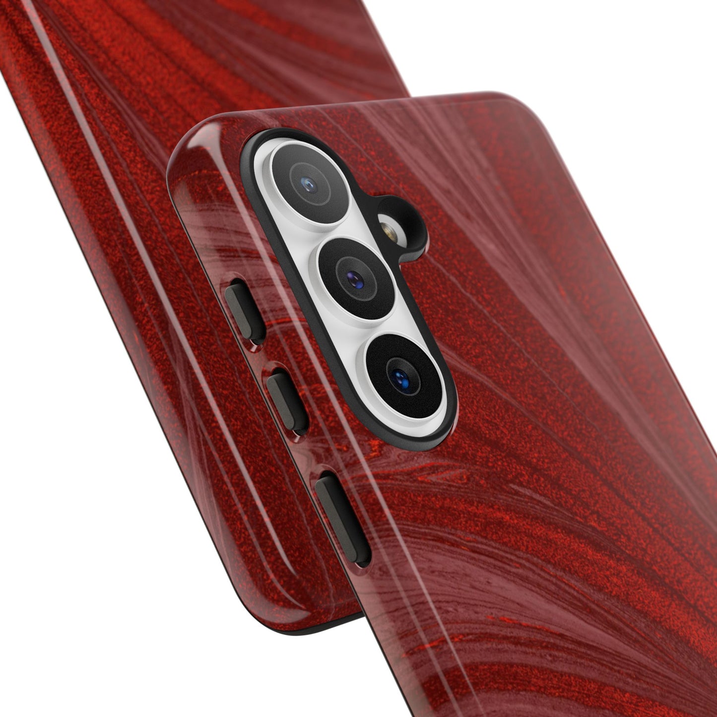 Protective Phone Case – Crimson Current
