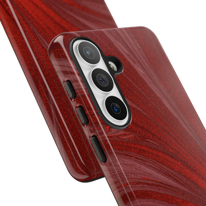 Protective Phone Case – Crimson Current