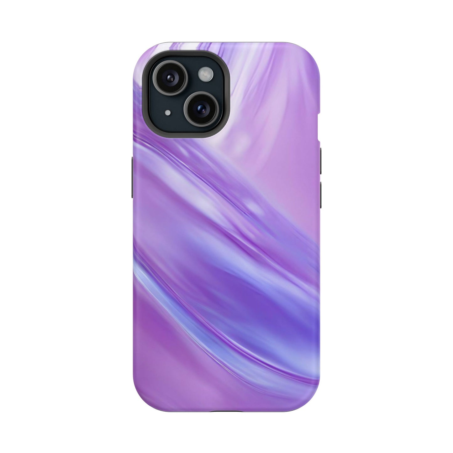 Wireless-Charging Compatible Case – Lavender Wave
