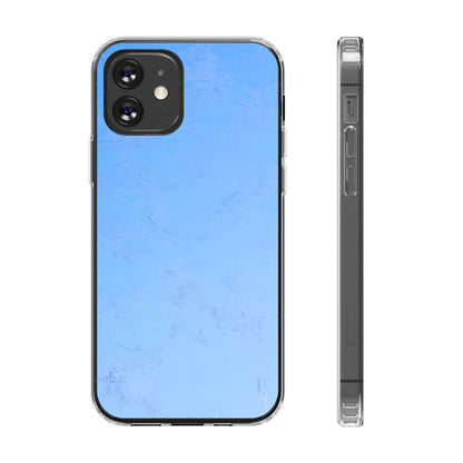 Clear Phone Case – Azure Fade