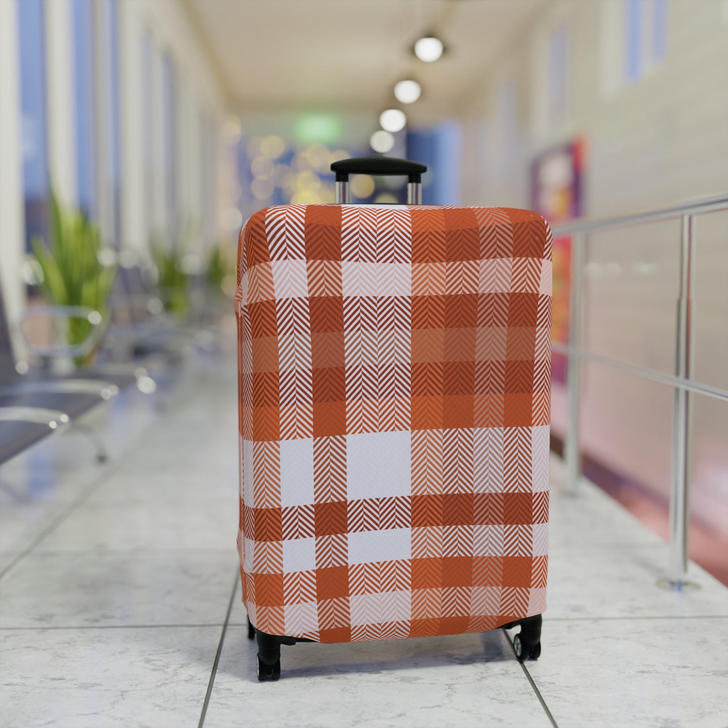 Luggage Cover – Spiced Plaid