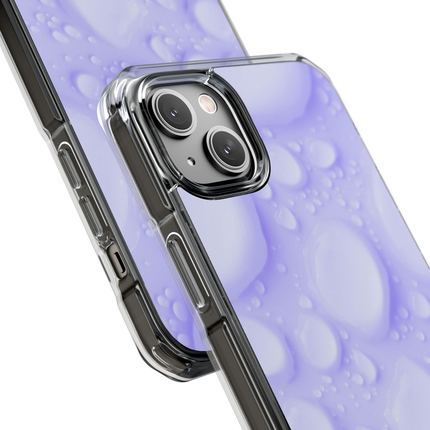 Clear Magnetic Phone Case – Lilac Dew