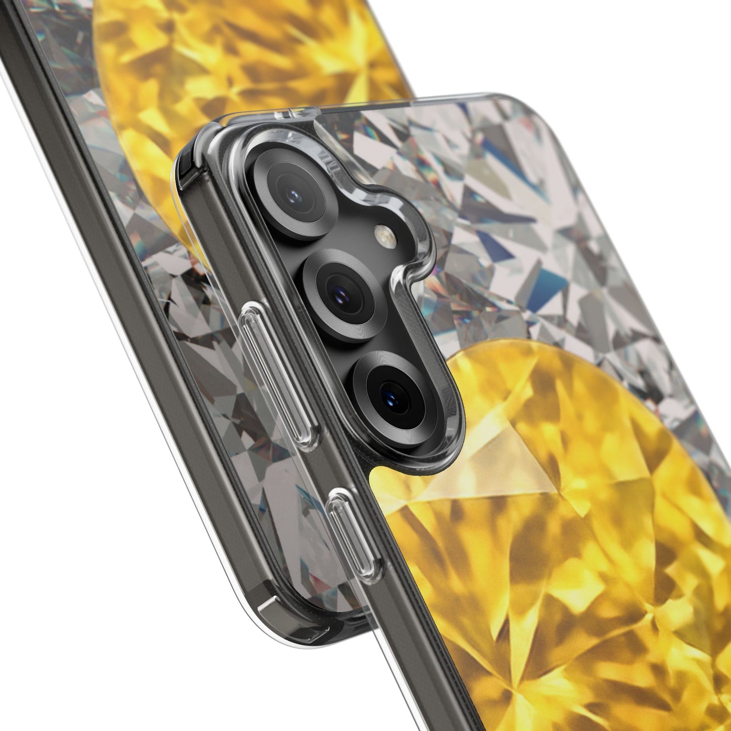 Clear Phone Case – Heart of Gold