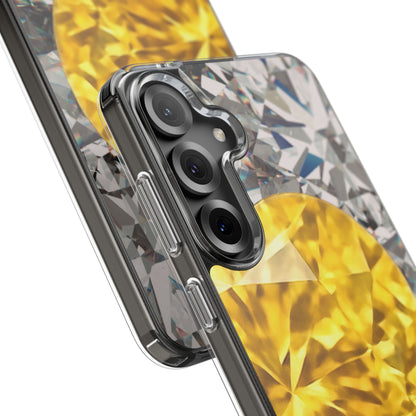 Clear Phone Case – Heart of Gold