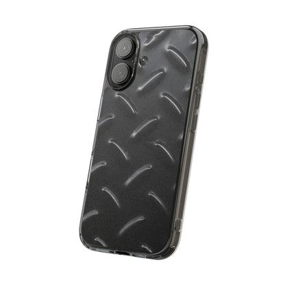 Clear Phone Case – Blackout Plate