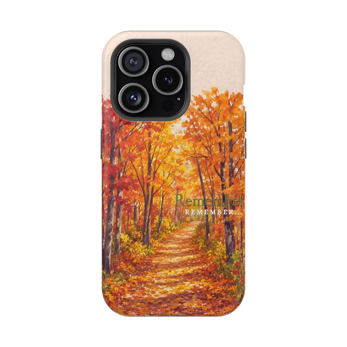 Impact-Resistant Phone Case – Autumn Remembered – Compatible with iPhone 11–17 & Samsung Galaxy S22–S26 Series