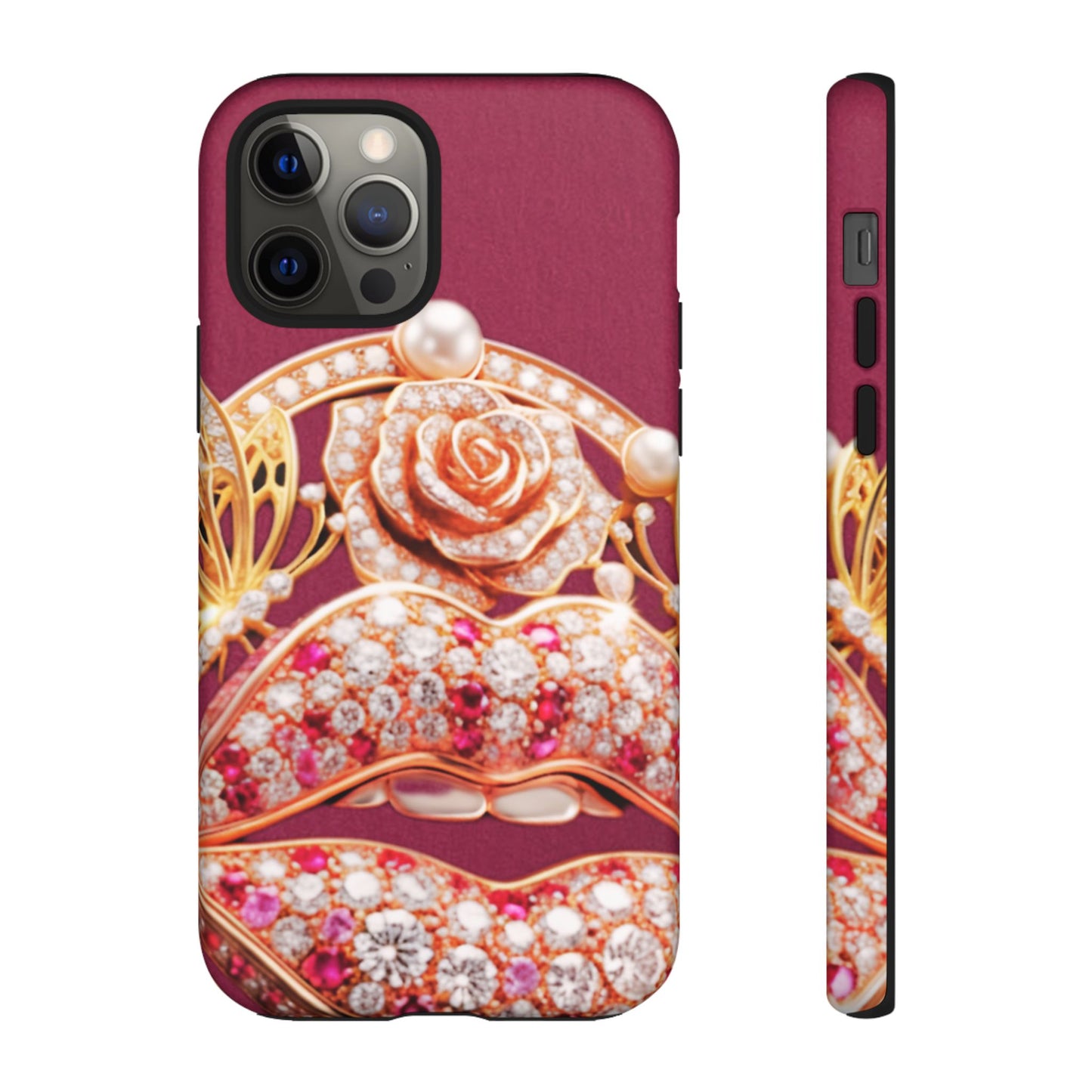 Protective Phone Case – Kiss of Gold