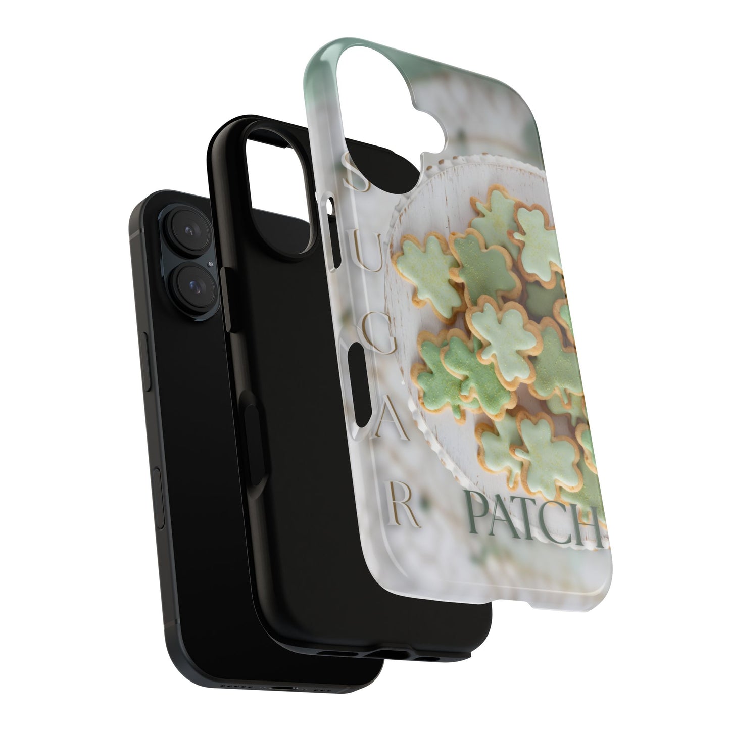 Protective Phone Case – Sugar Patch Clover Cookie Design