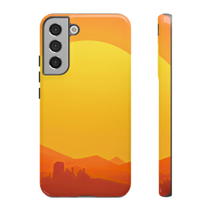 Protective Phone Case – Desert Sunrise