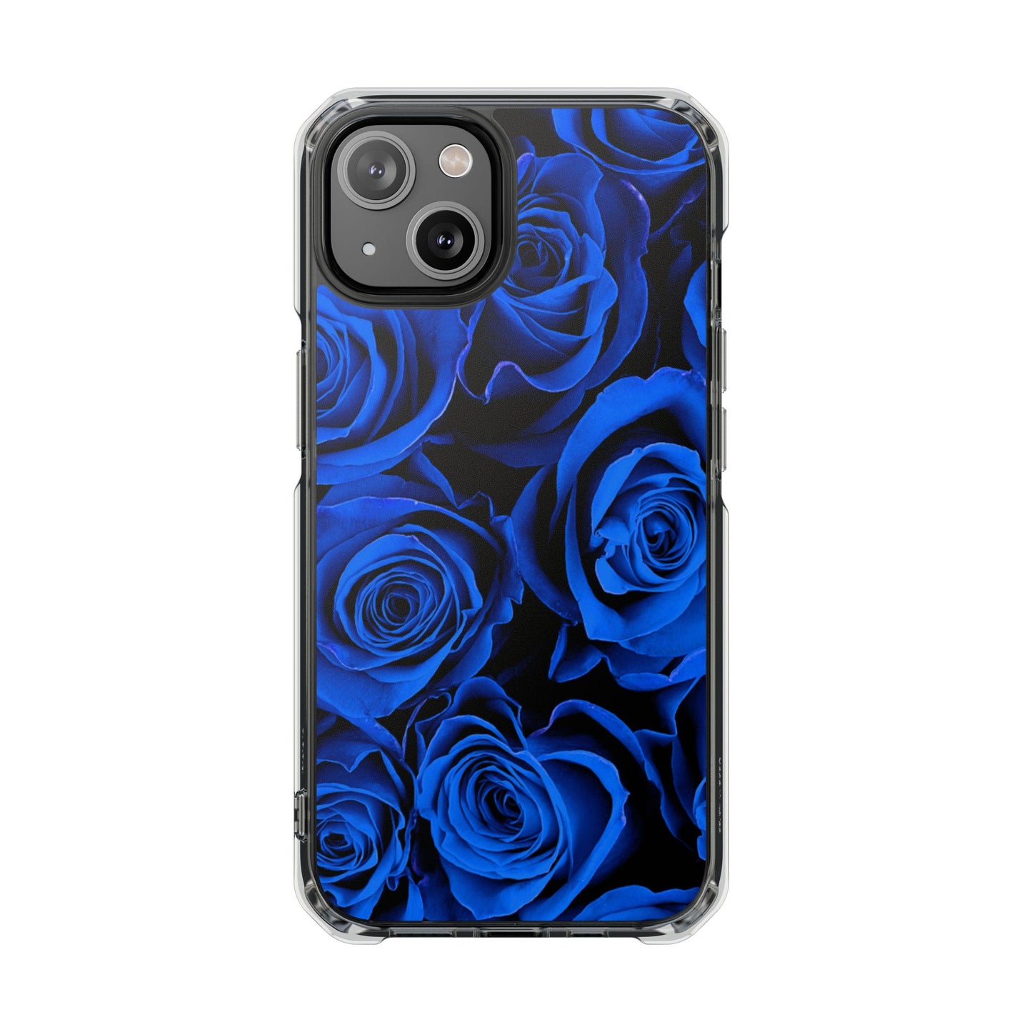 Clear Magnetic Phone Case – Midnight Bloom