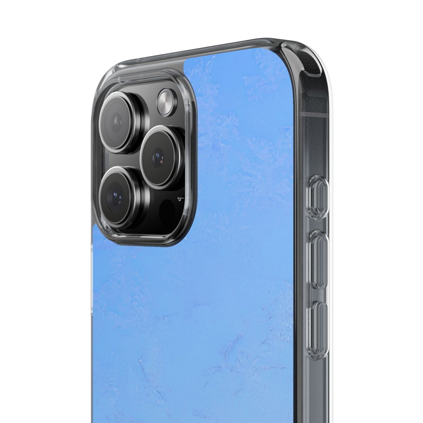 Clear Phone Case – Azure Fade