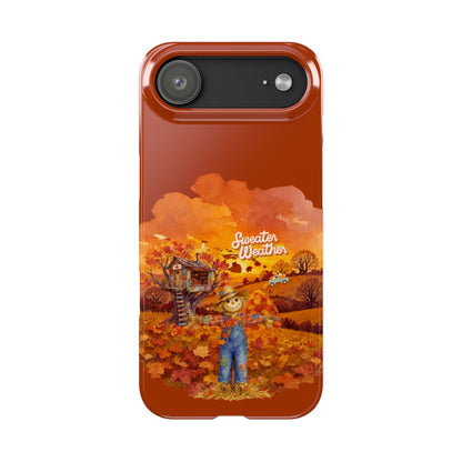 Slim Phone Case – Sweater Weather – Compatible with iPhone 11–17 Series