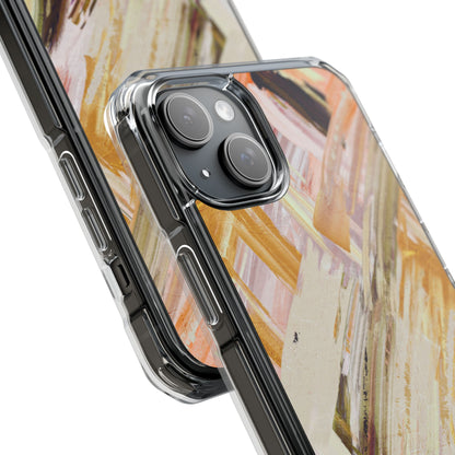 Clear Magnetic Phone Case – Brush & Bronze