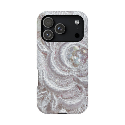 Impact-Resistant Phone Case – Lace Veil