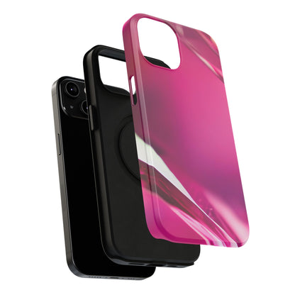 Impact-Resistant Phone Case – Magenta Motion