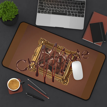 Neoprene Desk Mat – Chocolate Truffle