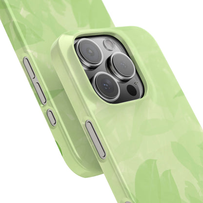 Slim Phone Case – Leaf Echo