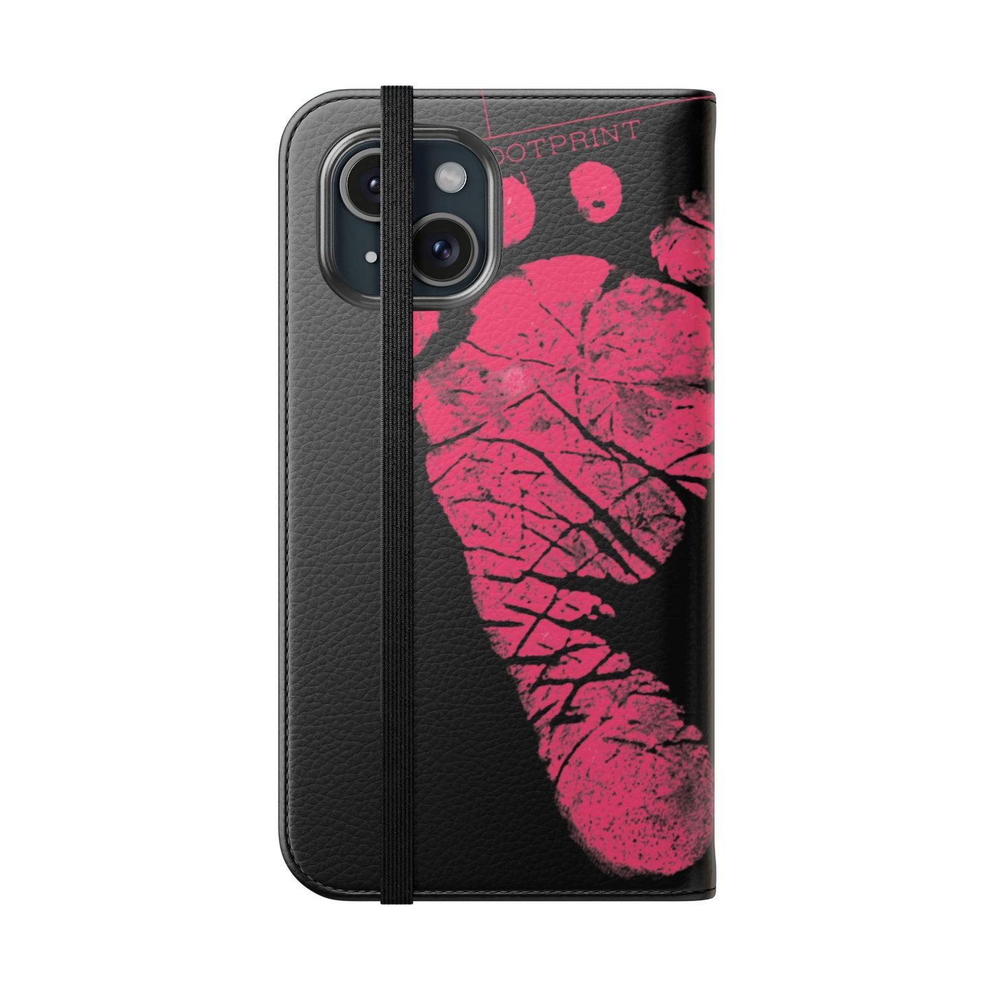 Flip Case – Mom’s Little Pink Footprints