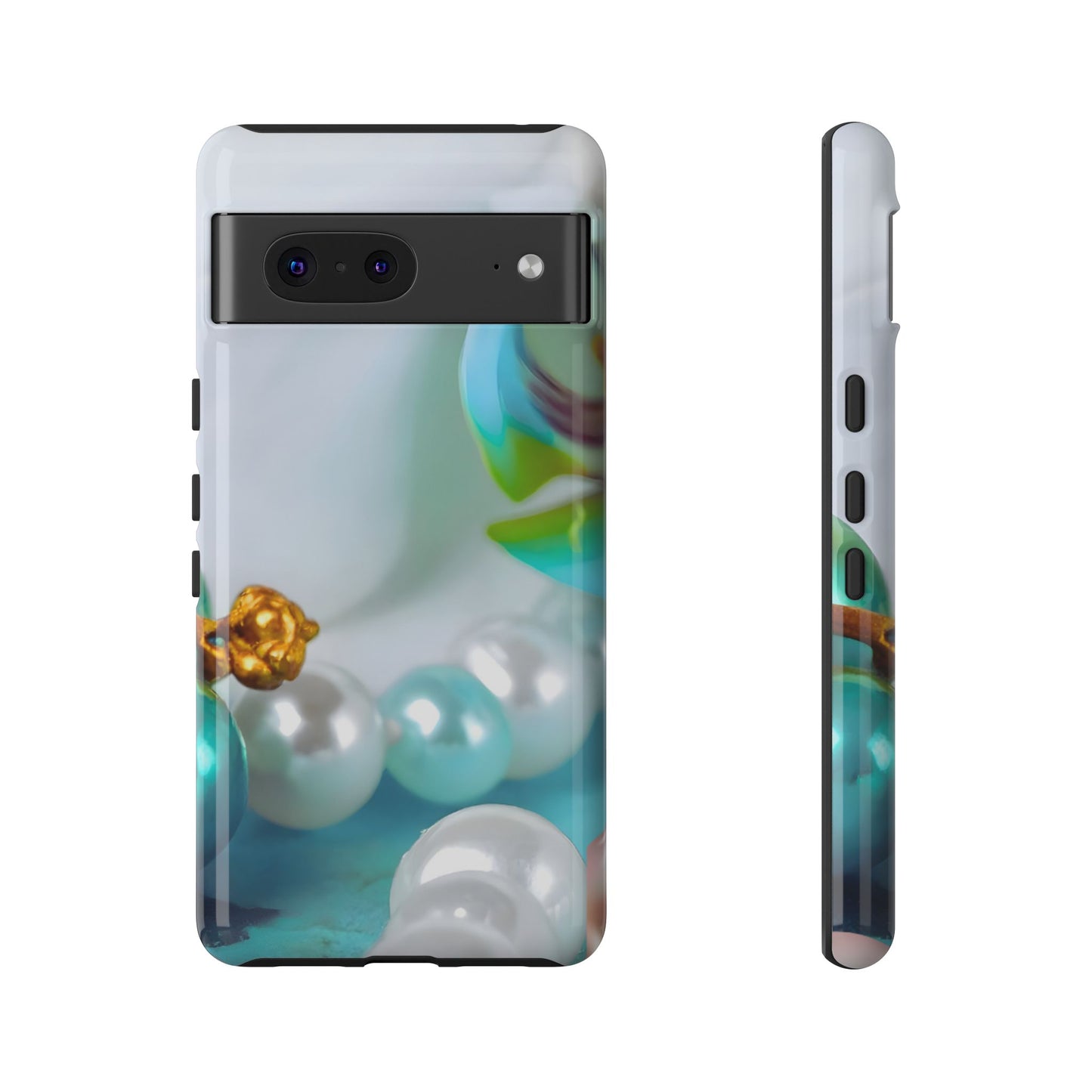 Protective Phone Case – Mermaid's Pearl
