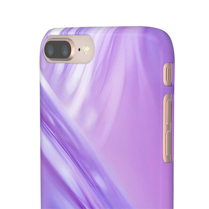 Snap Phone Case – Lavender Wave