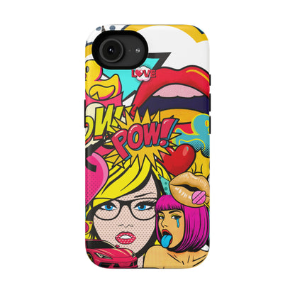 Impact-Resistant Phone Case – Pop Off – Compatible with iPhone 11–17 & Samsung Galaxy S22–S26 Series