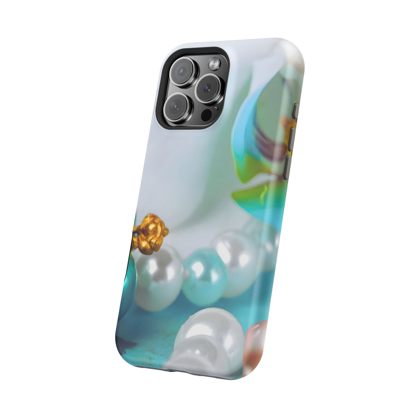Wireless-Charging Compatible Case – Mermaid’s Pearl