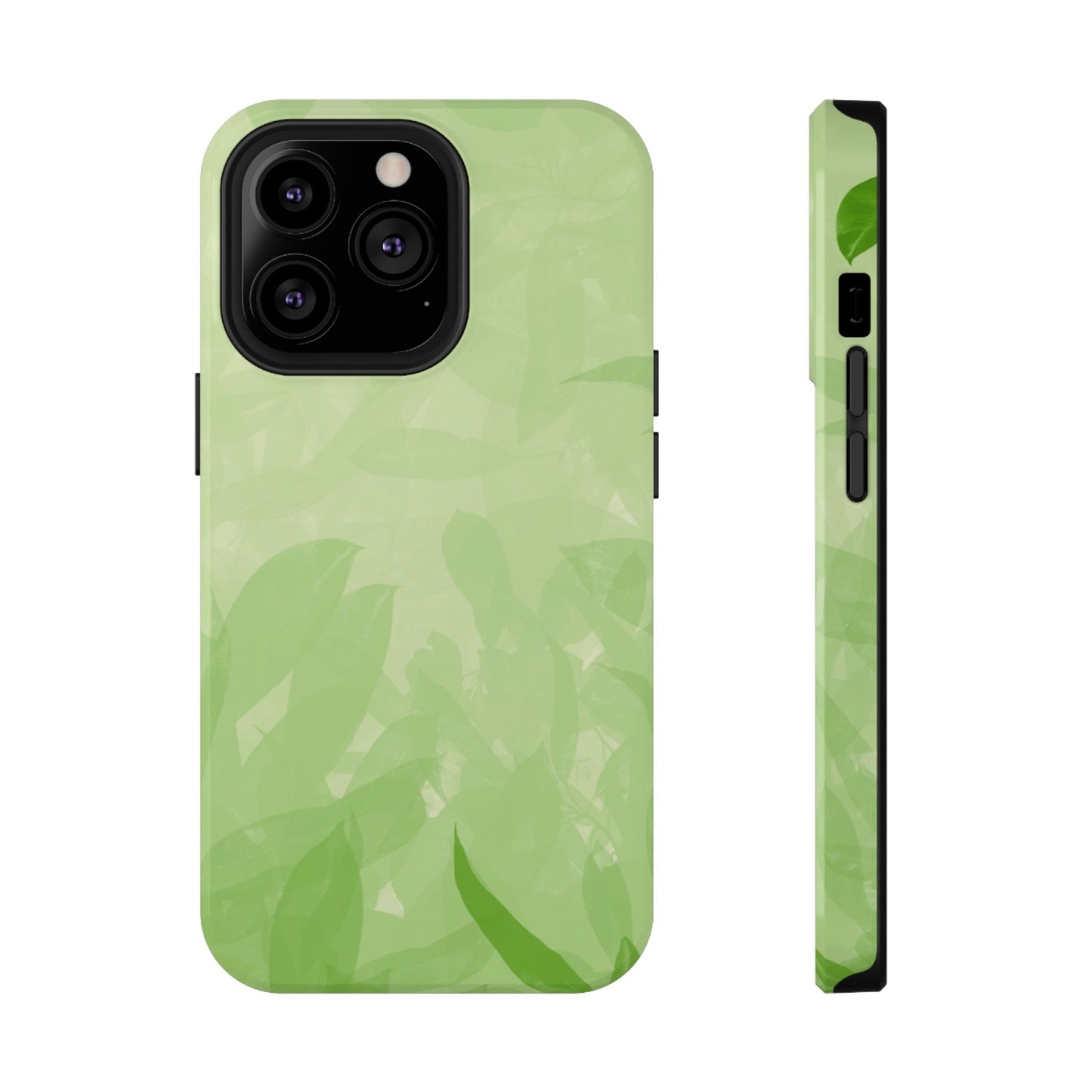 Impact-Resistant Phone Case – Leaf Echo