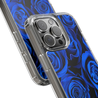 Clear Phone Case – Midnight Bloom