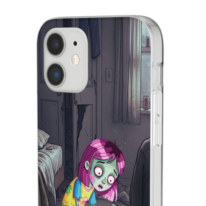 Zombie Girl Phone Case — Cute Creepy Cartoon Phone Cover