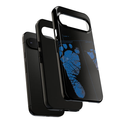 Protective Phone Case – Mom’s Little Blue Footprints
