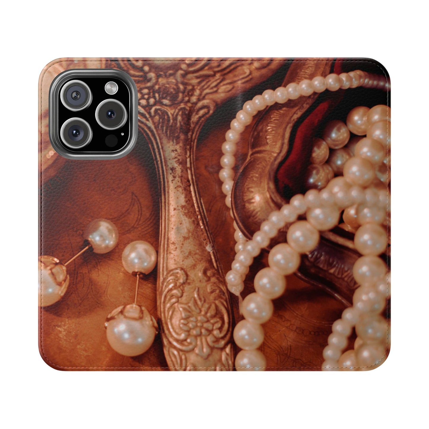 Flip Case – Bronze Vanity
